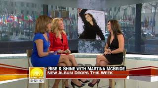 Martina McBride Sings I Just Call You Mine On The Today Show - March 25, 2009