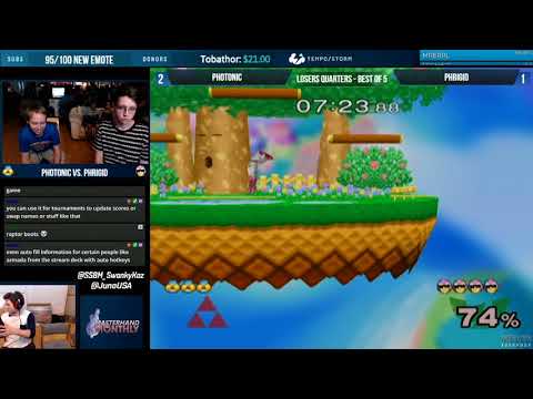 Master Hand Monthly (Aug 2018) - Photonic (Sheik) vs. Phrigid (C. Falcon) - SSBM - Losers Quarters
