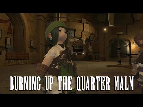 Final Fantasy XIV - Pugilist Level 10 Class Quest - 4 - Burning Up the Quarter Malm