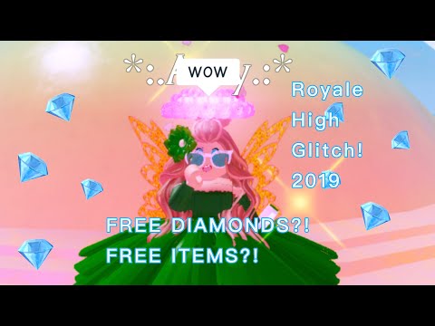 2019 New Diamond Glitch Royale High Roblox Smotret Onlajn - roblox royale high free diamonds glitch getting items for free 2019