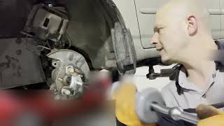 Toyota Lexus Press In Front Wheel Drive AWD Hub And Bearing Replacement Instructions