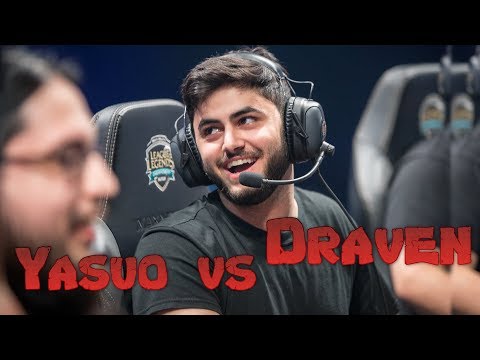 Yassuo - Yasuo Ad vs Draven Bot - LoL Season 9 NA Ranked | League Of Legends