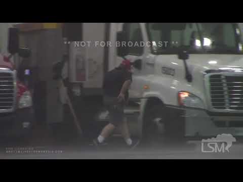 5-14-22 Woodburn, IN - Truckers Run For Cover in Storms!