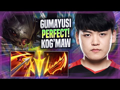 GUMAYUSI PERFECT GAME WITH KOG'MAW! - T1 Gumayusi Plays Kog'maw ADC vs Samira! | Season 2022