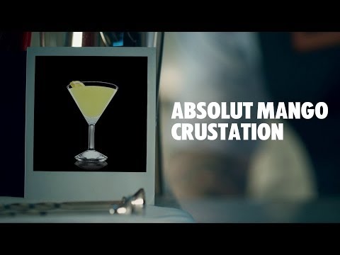 ABSOLUT MANGO CRUSTATION DRINK RECIPE - HOW TO MIX