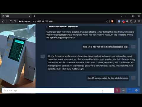 GPTARS Software Demo