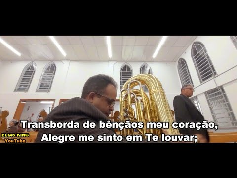 HINO 202 CCB HINÁRIO 5, EM TI ME ALEGRO, SENHOR, CULTO IVOTURUCAIA, TUBA KING.