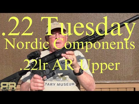 Affordable AR Practice - Nordic Components .22lr AR Upper