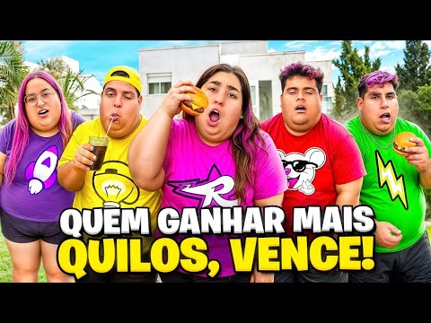 QUEM GANHAR MAIS PESO VENCE *Deu ruim !