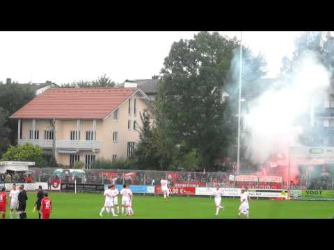 Regionalliga- Bayern: TSV Buchbach- FC Bayern II Amateure 2012 (Pyro)