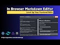 Build An In Browser Markdown Editor With React Tailwind CSS Redux Toolkit Local Storage React