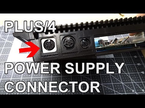 Using a C64 power supply with a Plus/4 (Bonus Diag264 diagnostics)