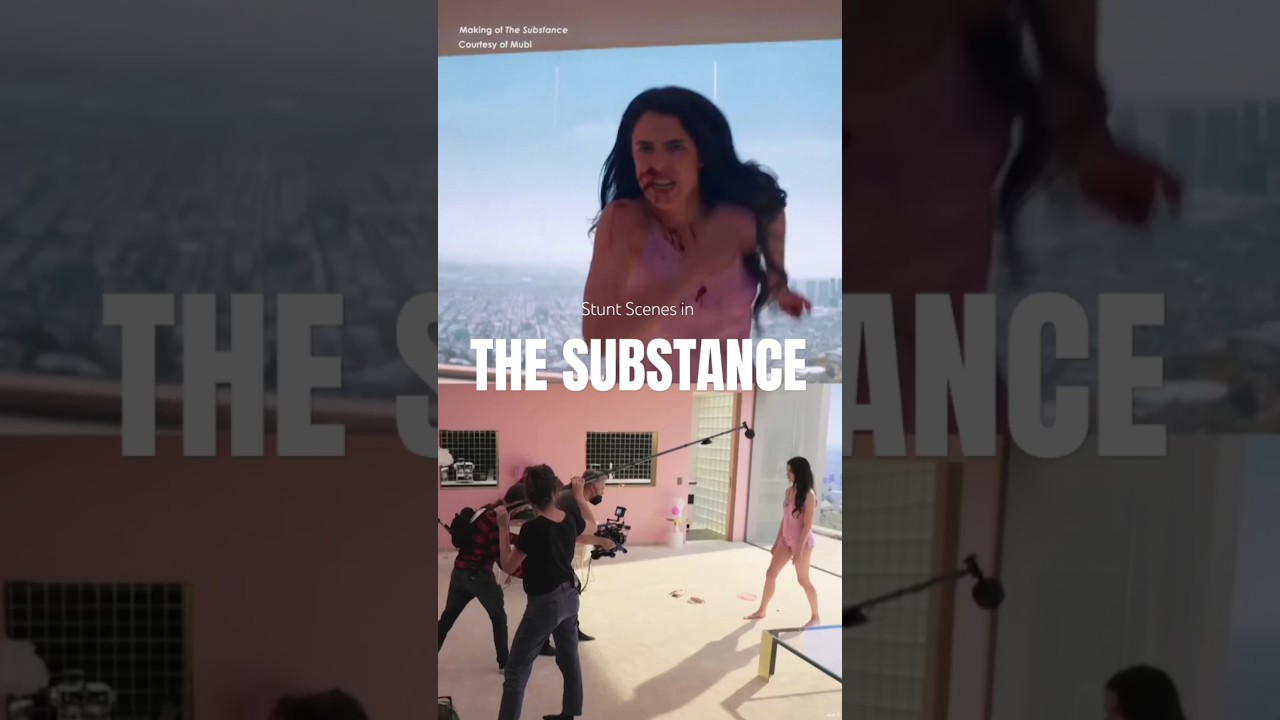 The Stunts in The Substance were no joke.