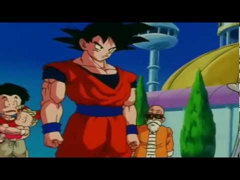 Goku les dice a Milk, Bulma, y a los demás que Gohan y Vegeta murieron [Audio Latino]