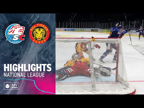 ZSC Lions vs. SCL Tigers 5:2 – Highlights National League