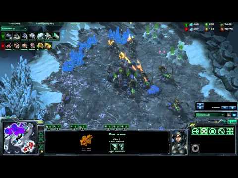Game 3 - Zotac EU #114 - Finals - BO5 - EmpireKas (Terran) vs TSLHyuN (Zerg) - Bel'Shir Beach
