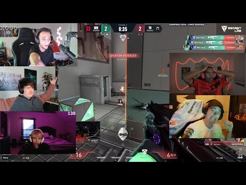Pros/Streamers react to SEN TenZ's Insane 4k against TH