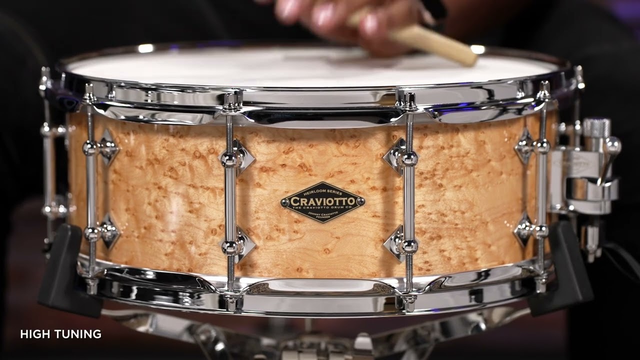 Craviotto Snare Drums at Memphis Drum Shop