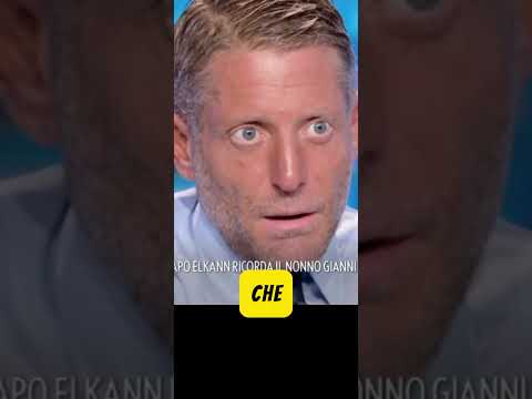 Lapo Elkann ricorda Gianni Agnelli a Verissimo
