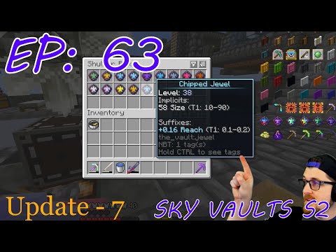 First look at Update 7 - Sky Vaults Episode 63 Season 2 Modded Minecraft