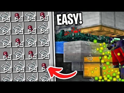 BEST 1.21 Cave Spider XP Farm (JAVA + BEDROCK)