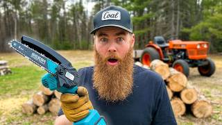 Can a Mini Chainsaw Actually Harvest Firewood?