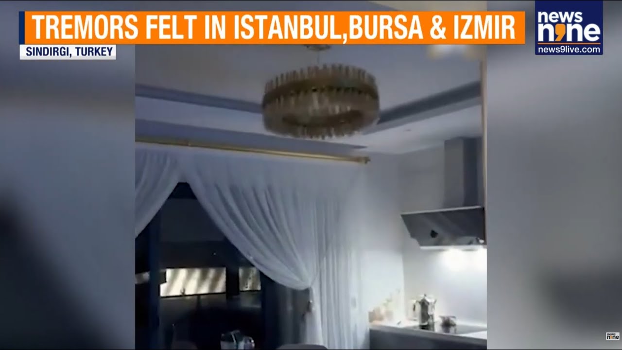 Powerful 6.1 Earthquake Strikes Western Turkey | Tremors Felt in Istanbul & Izmir | News9 facade placeholder