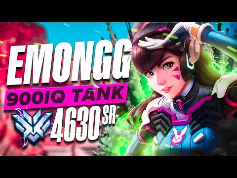 "EMONGG" 900IQ D.VA GOD - Best of Emongg - Overwatch Emongg Montage