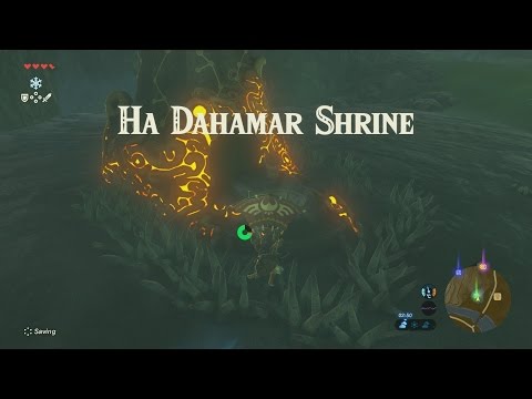 Breath of the Wild - Ha Dahamar Shrine Guide (Location, Puzzle, Chest)