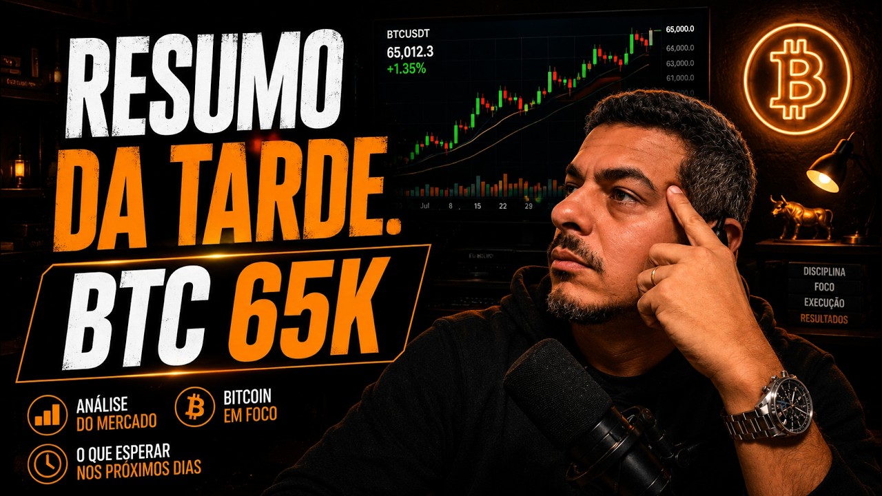 Bitcoin 63k - Resumo da Tarde - Analisando os Mercados Bitcoin e ETFs