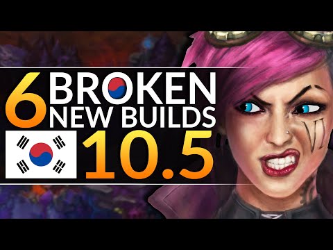 6 NEW BROKEN Korean Builds YOU MUST ABUSE in Patch 10.5 - League of Legends Pro Guide