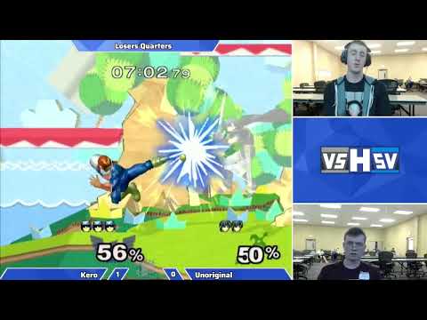 vsHsv Aug 23 - Kero (Falcon) vs Unoriginal (Marth) - SSBM