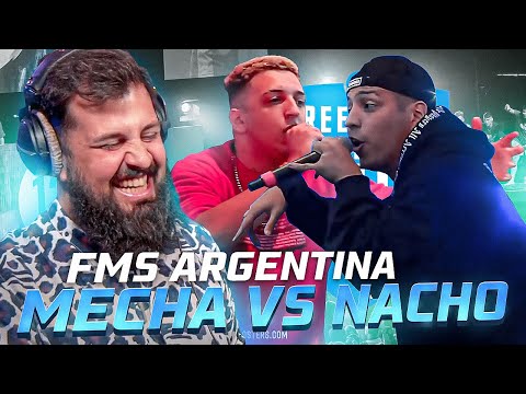 NOOO MECHAA | REACCION a MECHA vs. NACHO - FMS Argentina 2022 J3