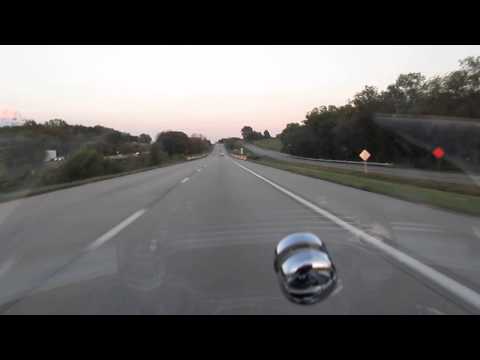 Interstate 70 cruizen on a Harley (short takes)