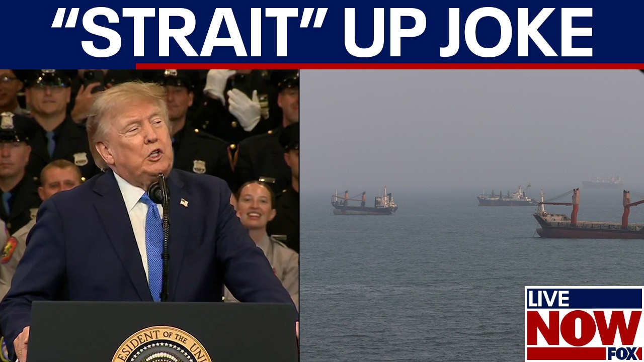 Iran war: Strait of Hormuz declared US territory, Trump jokes