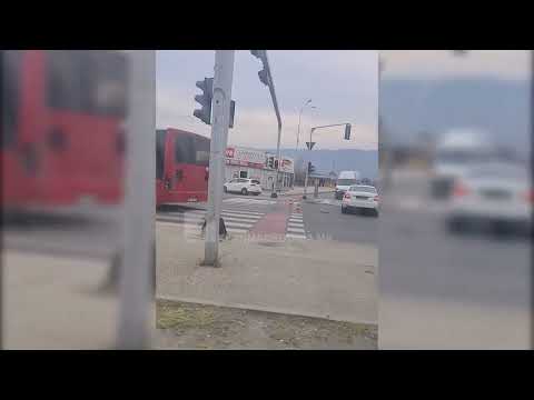 Aksident trafiku në hyrje të Sarajit