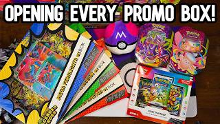 Opening EVERY New Pokemon Promo Box! SIR Hit!