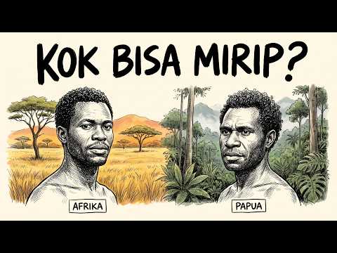 Perbedaaan orang afrika dan papua padahal berbeda geografis