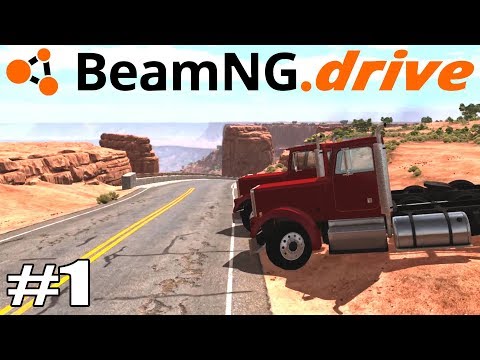 BeamNG.Drive - (NOVA SÉRIE) Descendo a serra SEM FREIO e SEM MOTOR! #1