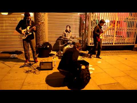 Shoshin busking on Oldham Street - Manchester In The City 2010