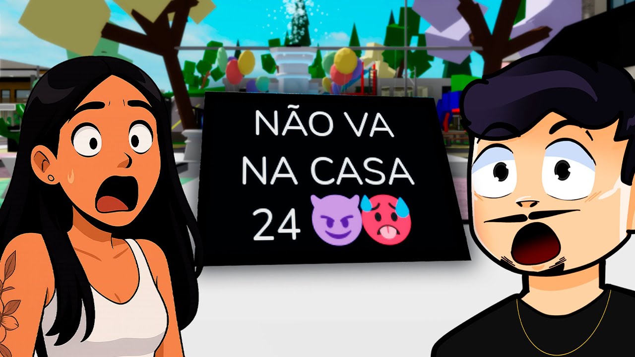 EU e MINHA NAMORADA ESPIONAMOS CASAS SUSPEITAS em BROOKHAVEN! O Filme 😱🔥