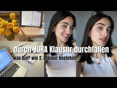 durch jura klausuren durchfallen: tipps + 2. klausur bestehen !