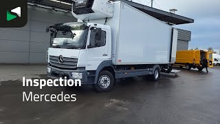 Mercedes-Benz Atego 1530 4X2 Carrier Supra 1050 1500kg Ladebordwand Automatic  camión frigorífico | Imagen 4 - Autoline