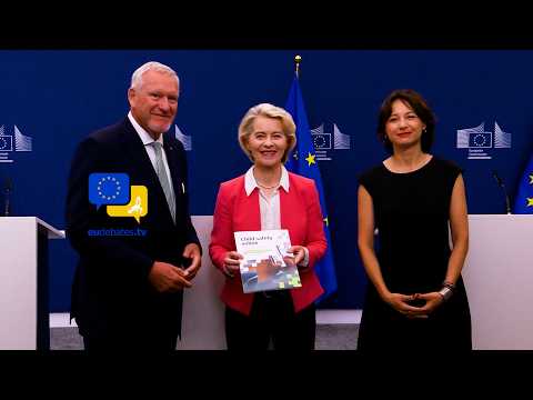 Video Thumbnail: EU Child Safety Report Handed Over: Von der Leyen Prepares Crackdown on Big Tech!