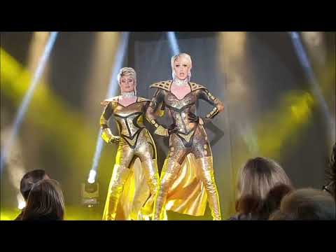 Miss Stephany & Sammy Jo. Nena & Kim Wilde. "Anyplace anywhere anytime."