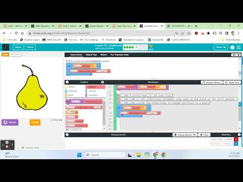 CS Discoveries Unit 3: Lesson 15 - Conditionals (25 - 26)