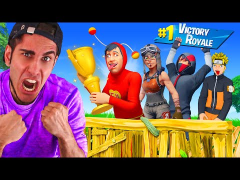 I WIN the DUMBEST Skin Contest at Standard Skill!