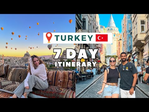 PERFECT 7 DAY TURKEY ITINERARY FOR 2026: Istanbul & Cappadocia in one week | Turkey Travel Vlog
