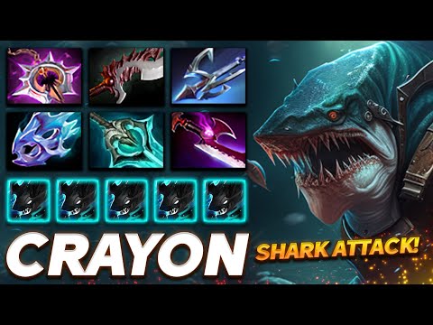 Crayon Slark Shark Attack - Dota 2 Pro Gameplay [Watch & Learn]