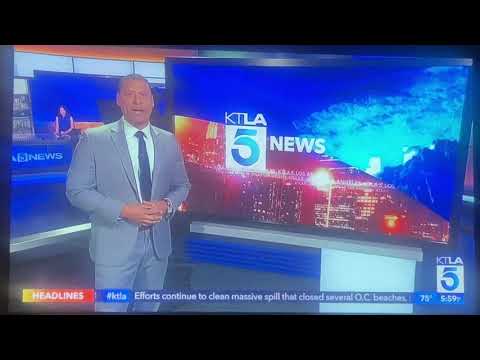 KTLA 5 News at 6pm open October 4, 2021
